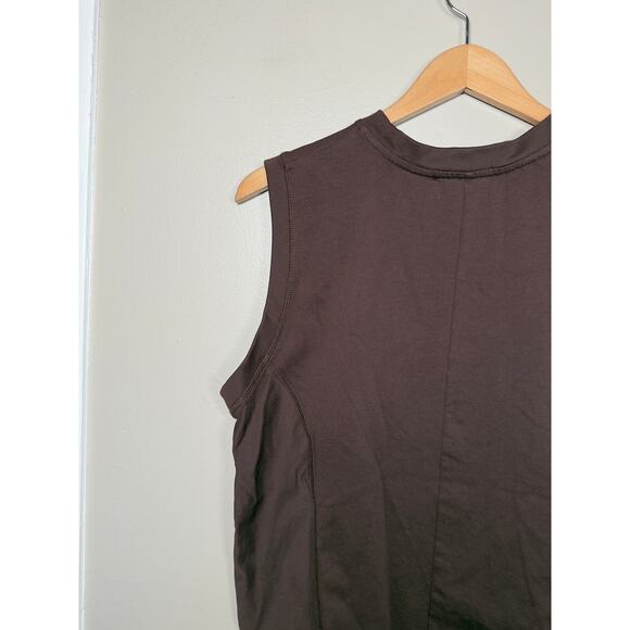 HELIOT EMIL Burgundy Ecdysis Tank Top size S - Picture 11 of 12